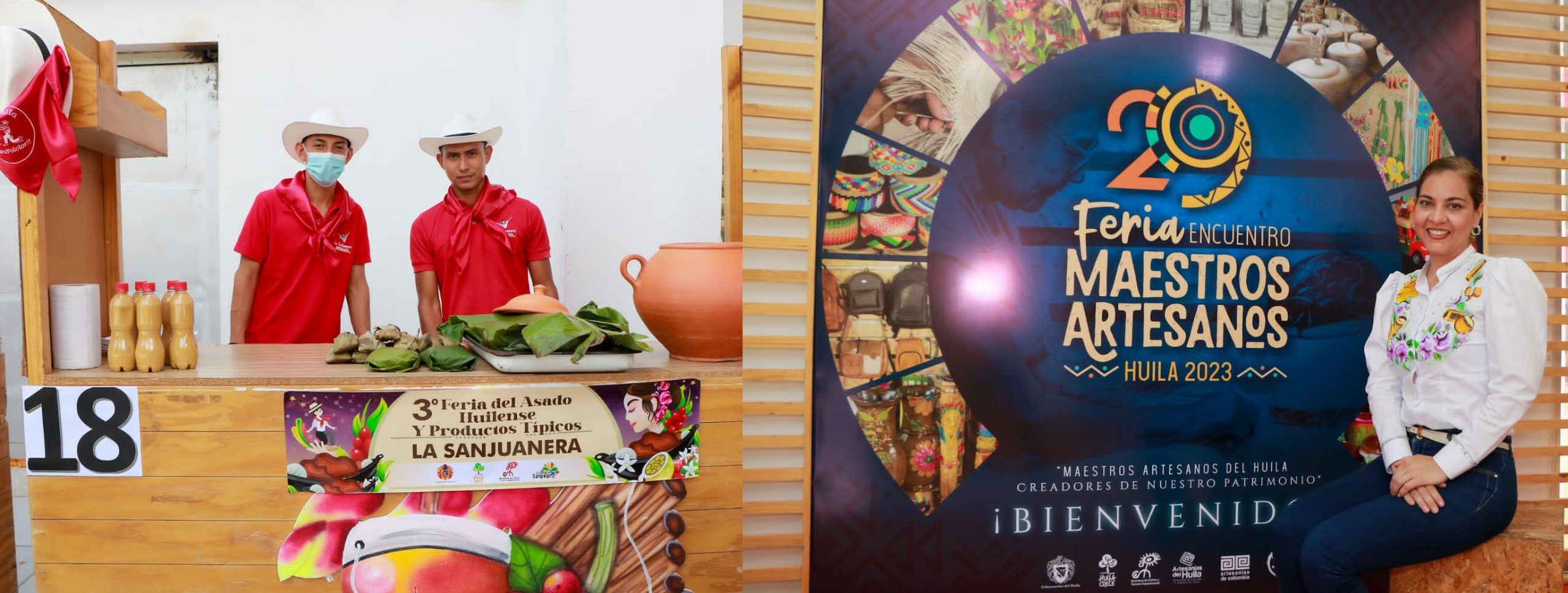 Se Dio Inicio A La Feria Del Asado, Del Achira  Y Productos Típicos Del Huila Y Al Mismo Tiempo La Feria Artesanal
