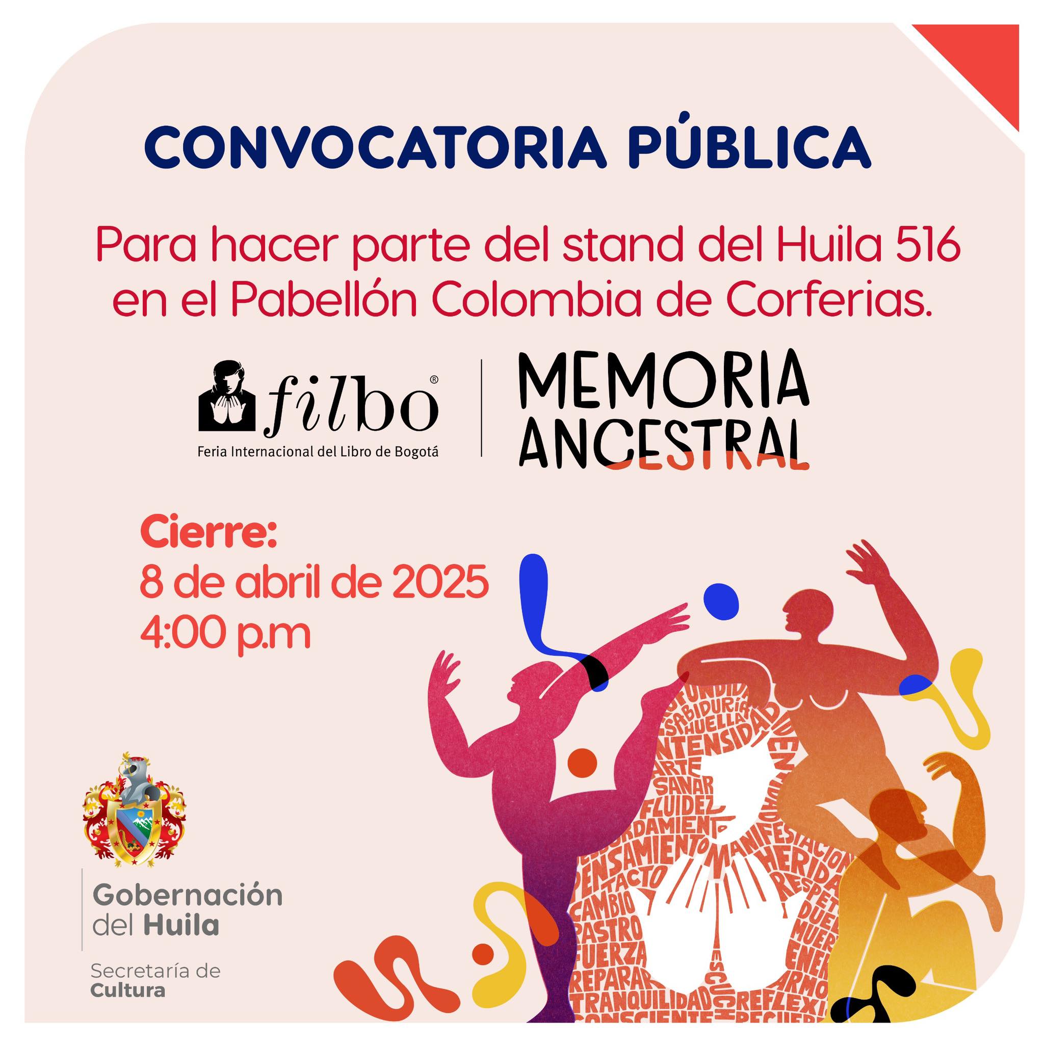 Convocatoria Pública 005 para Seleccionar Participantes a la Feria Internacional del Libro Bogotá 2025