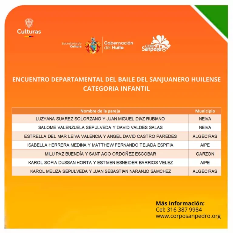 Sanjuanero Infantil