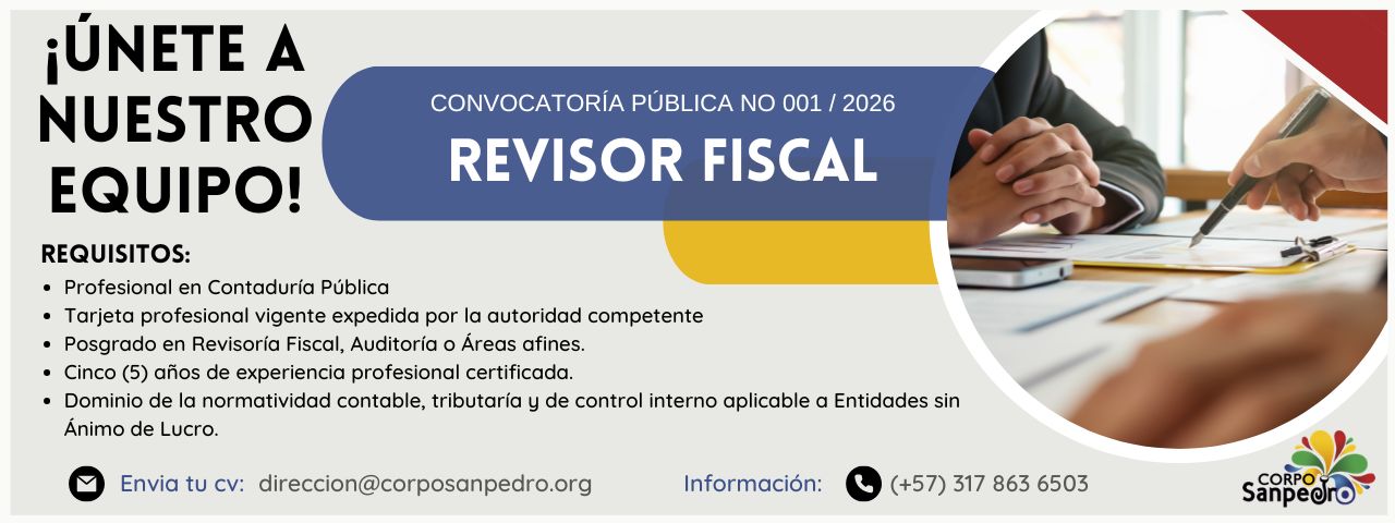 CONVOCATORIA PÚBLICA No. 001/2026